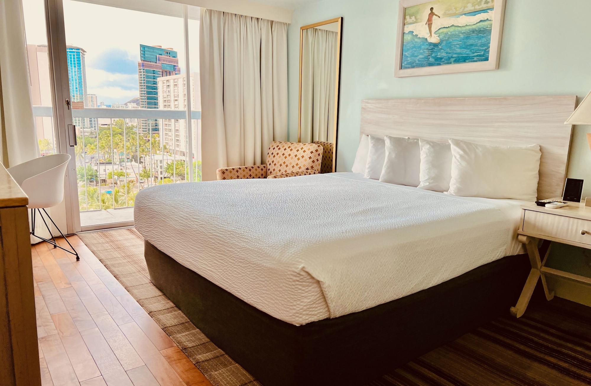 Waikiki Gateway Hotel Гонолулу Экстерьер фото