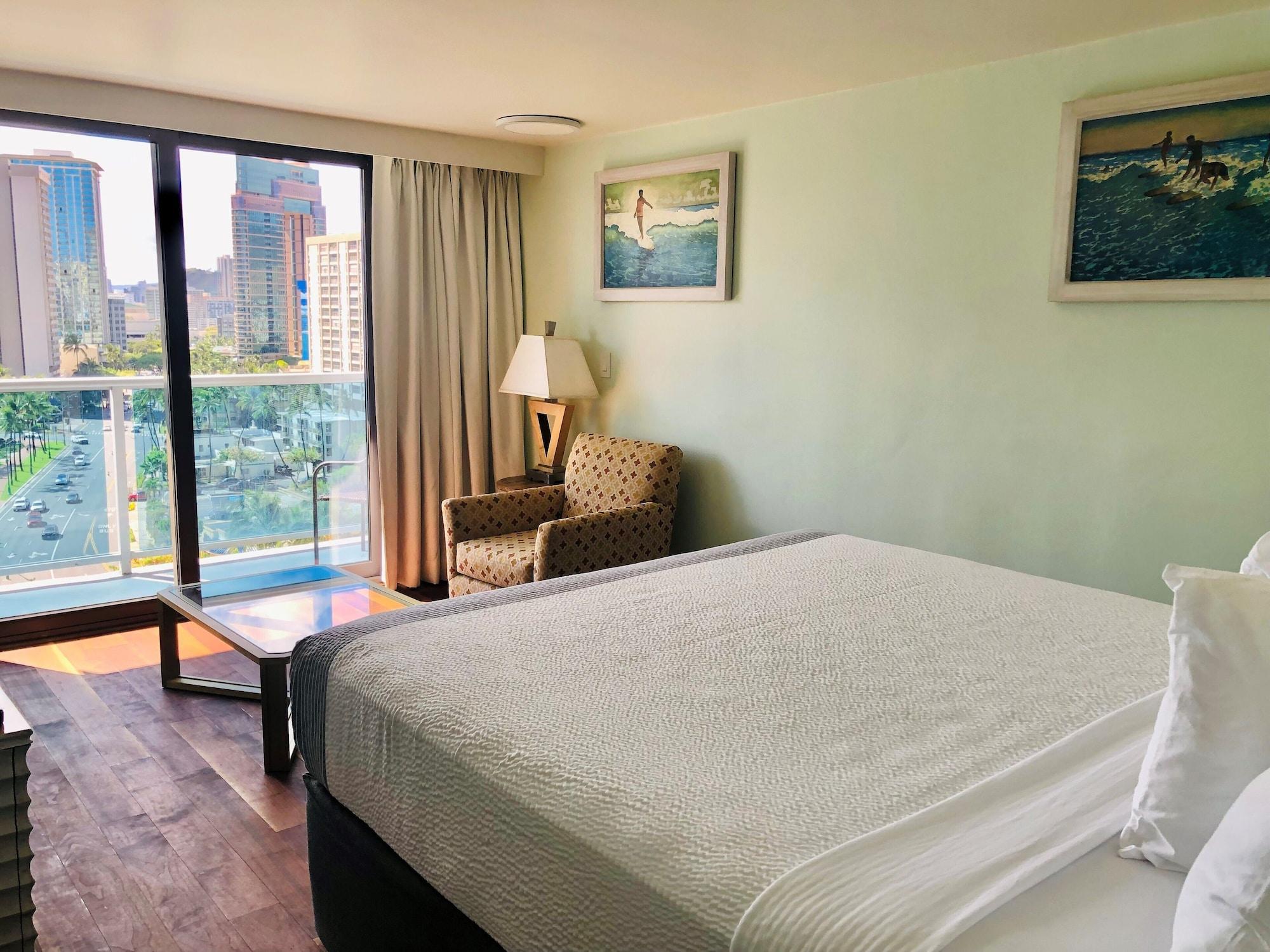 Waikiki Gateway Hotel Гонолулу Экстерьер фото