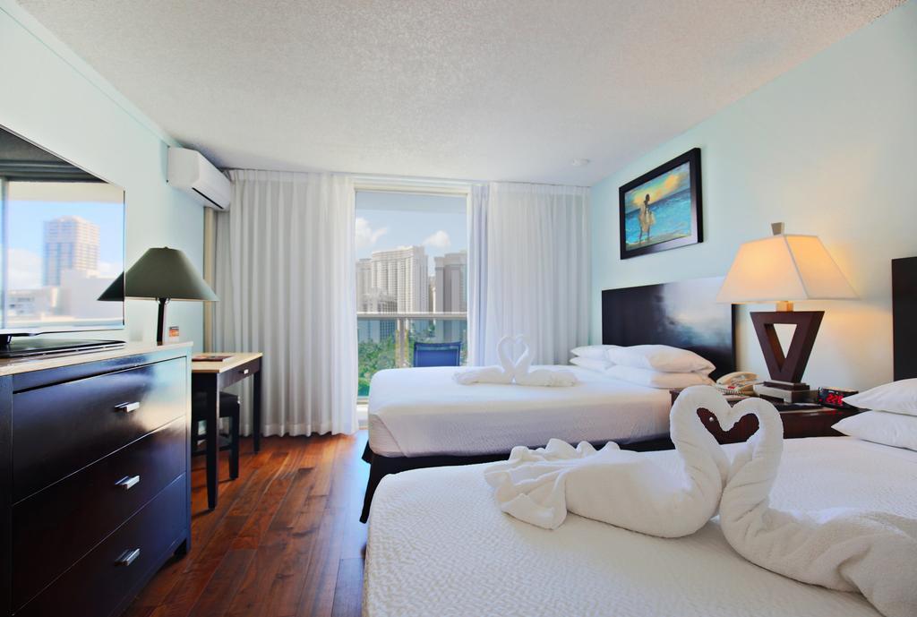 Waikiki Gateway Hotel Гонолулу Экстерьер фото