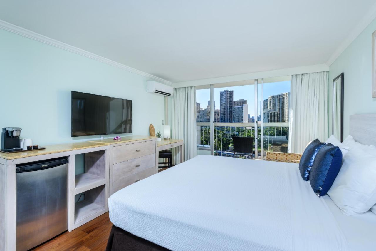 Waikiki Gateway Hotel Гонолулу Экстерьер фото