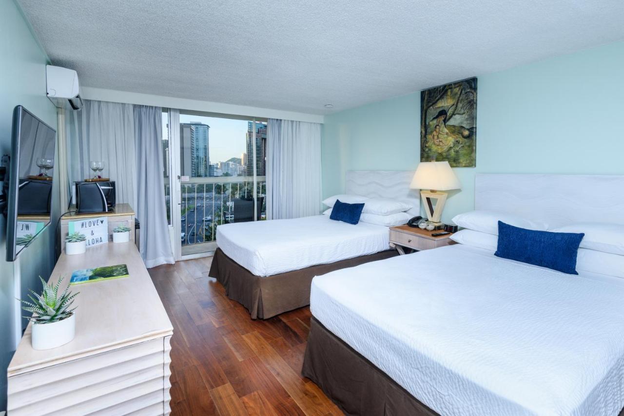 Waikiki Gateway Hotel Гонолулу Экстерьер фото